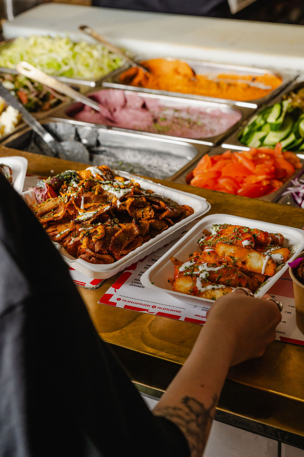 Loaded Halloumi Fries from Falafel Guys